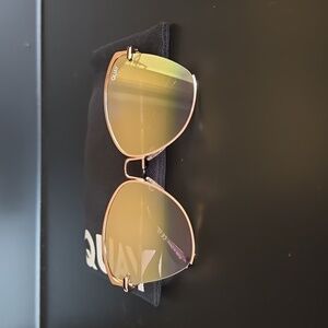 Quay Australia Rose Gold Sunglasses
